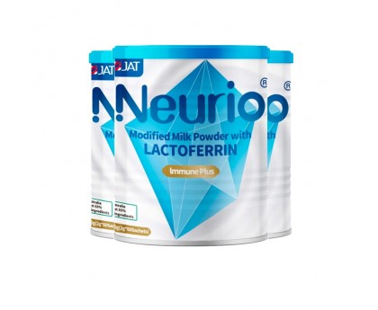 【3件装包邮】Neurio 纽瑞优 乳铁蛋白调制乳粉 免疫版 120克x3罐（全年龄段适用）